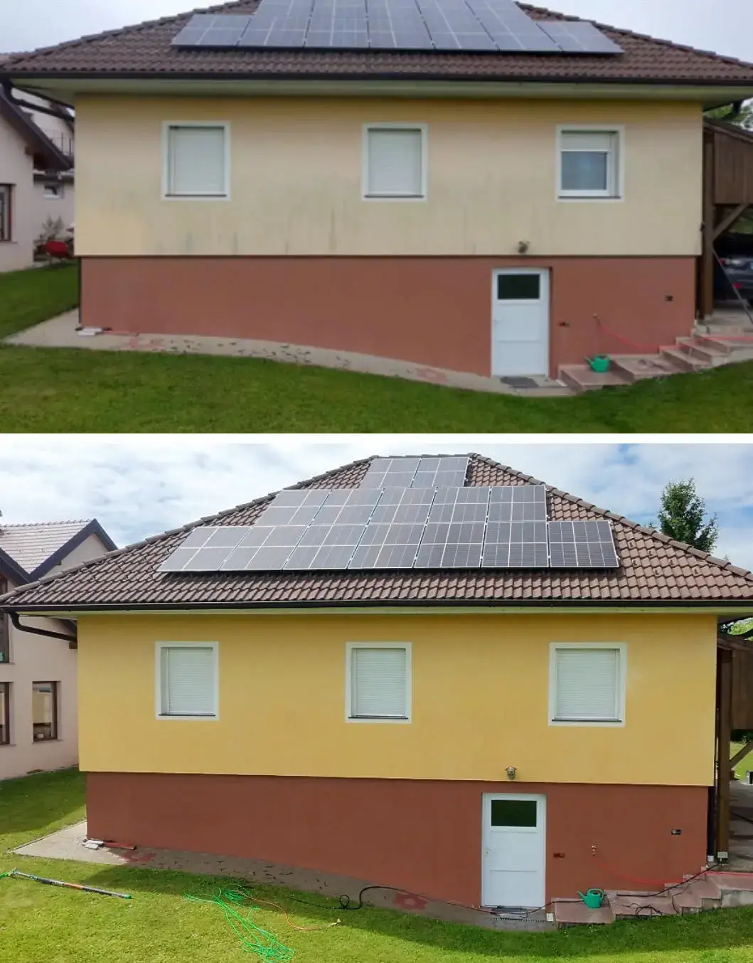 Čiščenje fasad v Ptuju