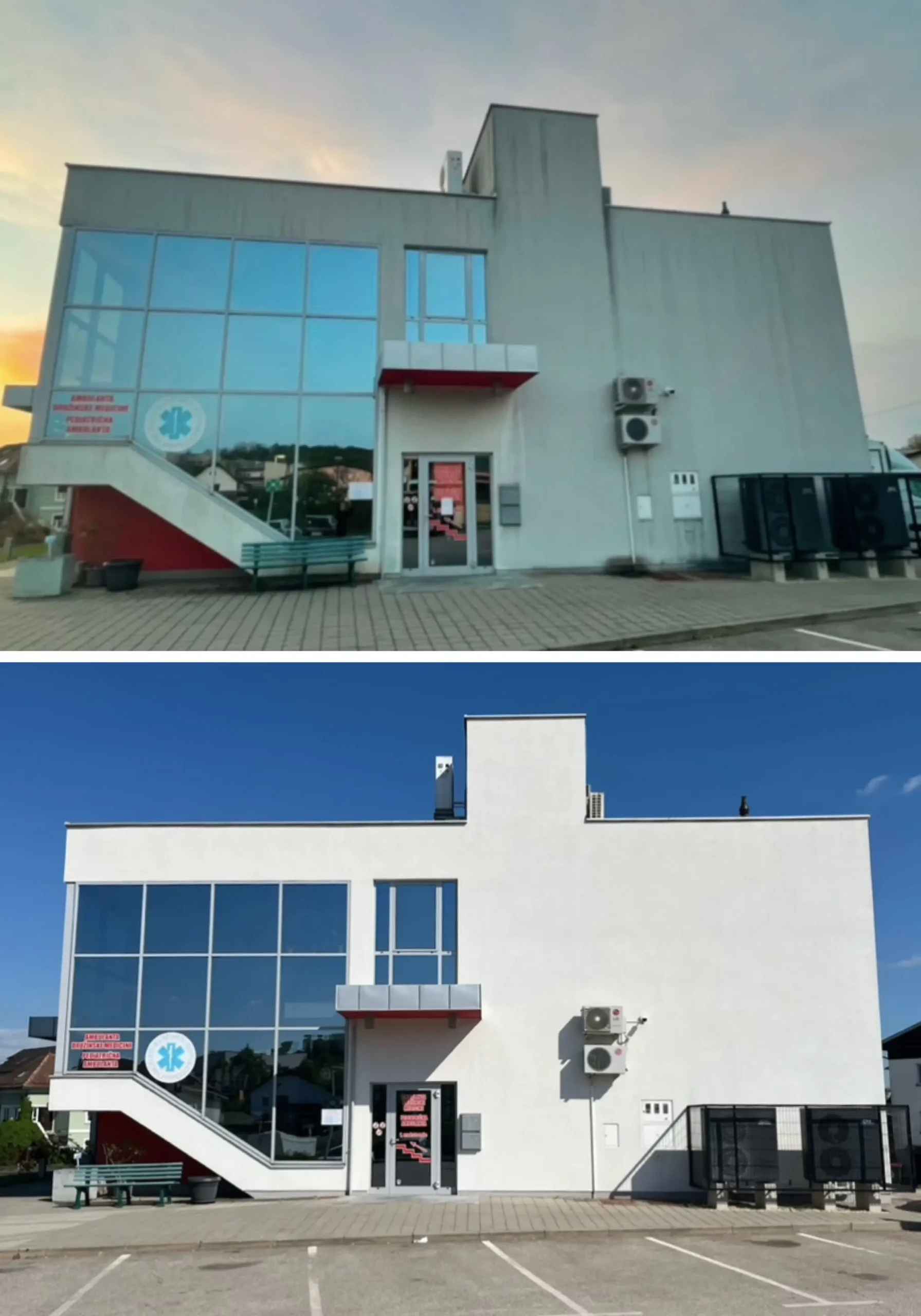 Nizkotlačno čiščenje fasad Slovenija