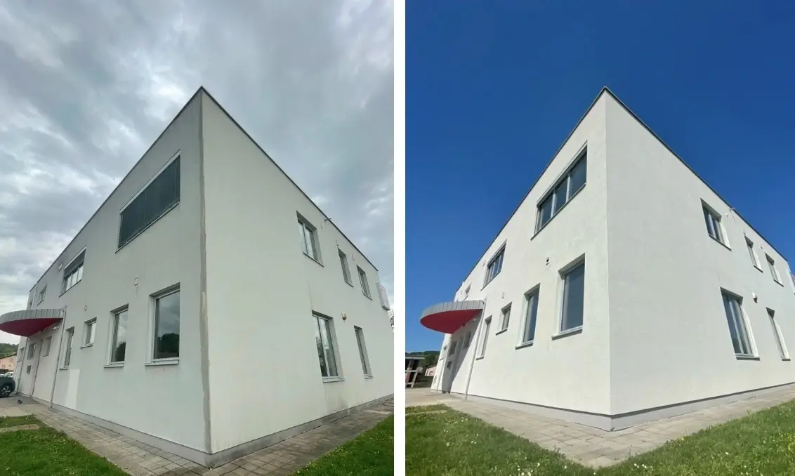 Nizkotlačno čiščenje fasad po vsej Sloveniji SureClean