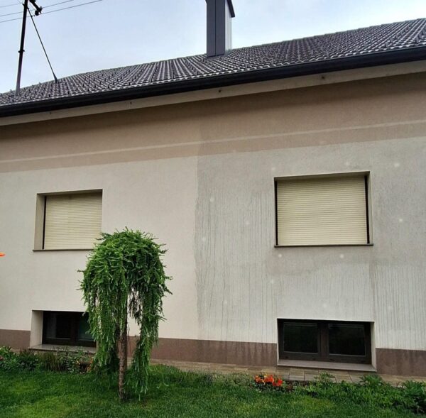 Čiščenje fasade brez poškodb