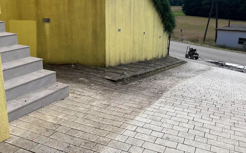 Čiščenje fasad-tlakovcev po vsej Sloveniji.